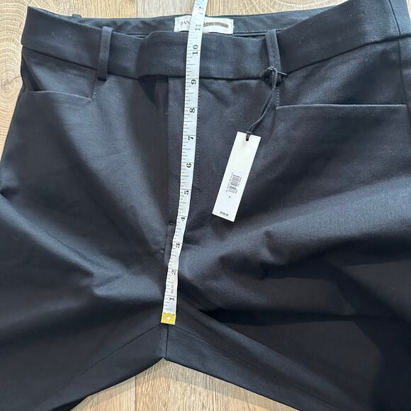 Banana Republic Mid Rise Straight Sloan Pant Black 8 754557 - Picture 11 of 12